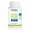 120 Vitamin D3 5000 IE plus K2 200 mcg VEGAN