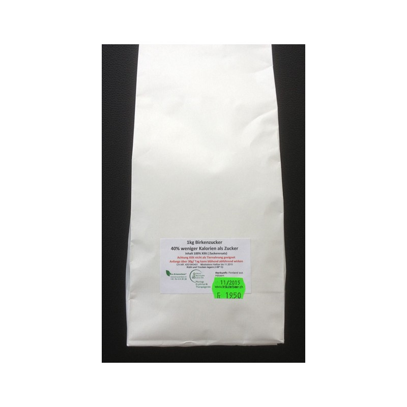 1 kg XYLITOL - Birkenzucker 1 kg XYLITOL - Birkenzucker