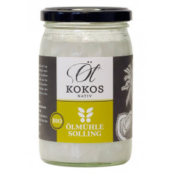 500 ml Glas Kokosöl  EG-Bio nativ