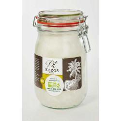 1L Bügelglas natives BIO-Kokosöl Fairtrade