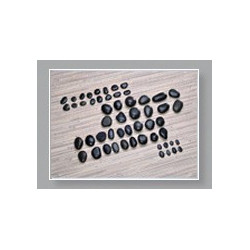 Basaltstein Hot Stone Komplett Set, 54-teilig