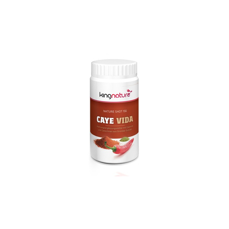 Caye Vida Cayennepfeffer mit Grüntee-Extrakt Caye Vida Cayennepfeffer mit Grüntee-Extrakt
