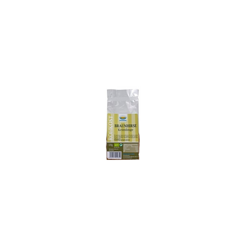 125g Bio Keimlinge Braunhirse 125g Bio Keimlinge Braunhirse